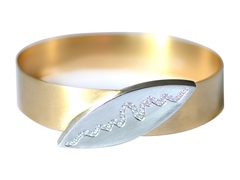 Armreif Spange  Gold 750_Platin 950_Brillanten