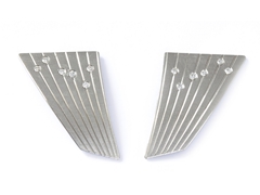 Ohrstecker in Platin 950 mit Brillanten zus