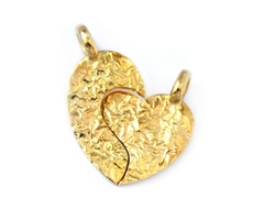 Partner-Anh&auml;nger Herz Gold 585